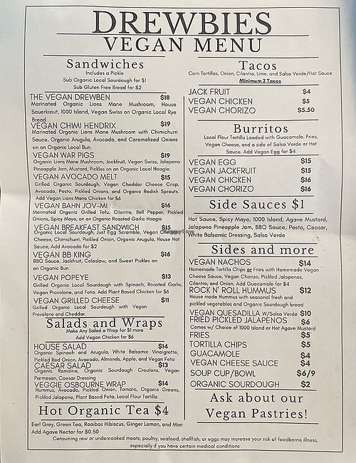   at Drewbies in Sedona