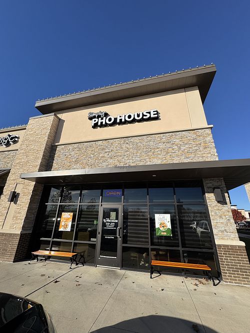 Store front  at Simply Pho House in Mckinney
