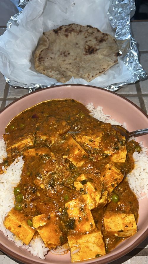 Mutter Tofu  at India Masala House in Kenosha