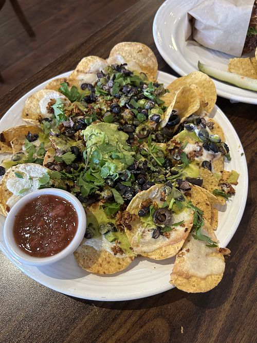 Nachos - very good!   at Nectar Cafe in Auburn