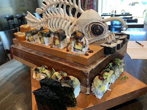 New vegan rolls at Blue Sushi Sake Grill in Fort Worth