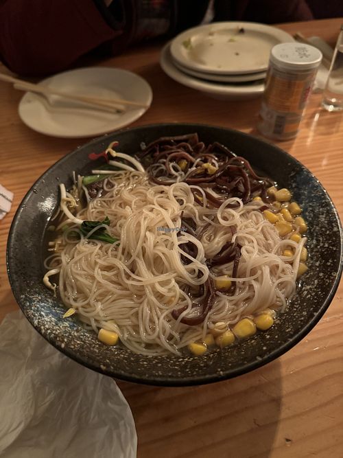 Sorry, I already had a bite before this picture. But it definitely looked better when it was dropped off   at Tanpopo Ramen and Sake in Albany