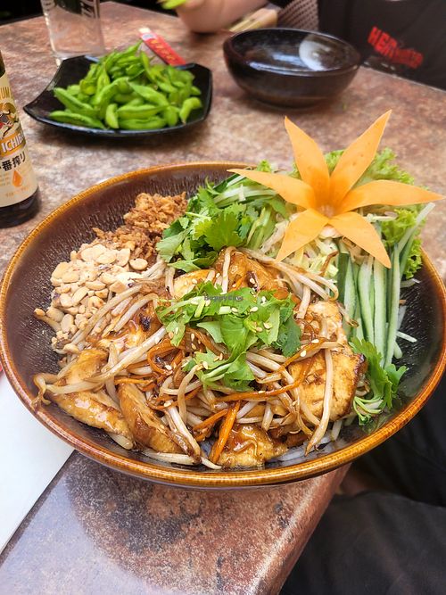Udon mit Tofu at Sakana Sushi Bar NT Cottbus in Cottbus