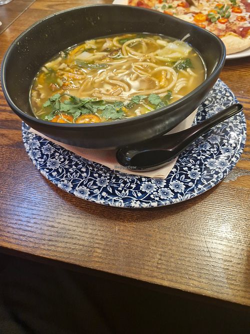 Ramen bowl at The Four Candles - JD Wetherspoon in Oxford
