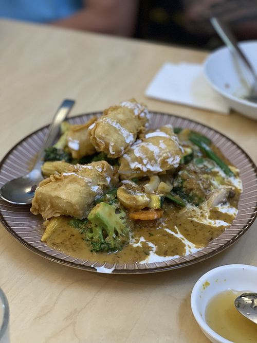 Crispy tofu   at Sa-ne' Thai Cuisine  in Sutherland