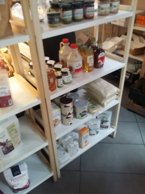 Various pestos and sweeteners at La Trastienda Biomarket in Gran Canaria