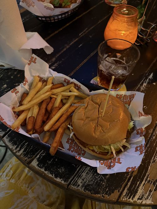 Vegan version of “Fake It"  at Chuck Trailer's in Bondi