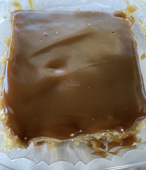 Caramel cake was dry   at Soul Veg City in Chicago