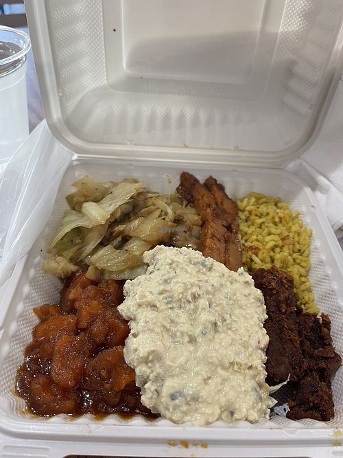 From the bar - everything slaps! #Veganuary at Soul Veg City in Chicago