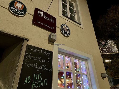 outside at Bodhi in Munich