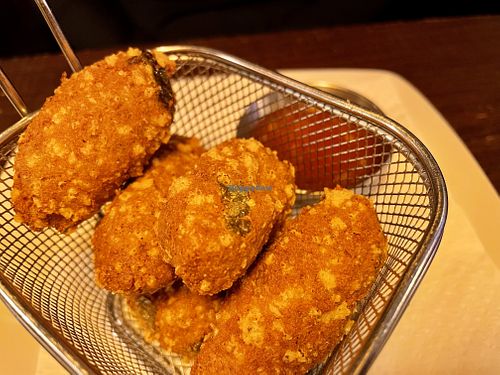 'cheese' nuggets at Bodhi in Munich