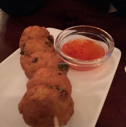 Chili cheese nuggets Awesome ! at Bodhi in Munich