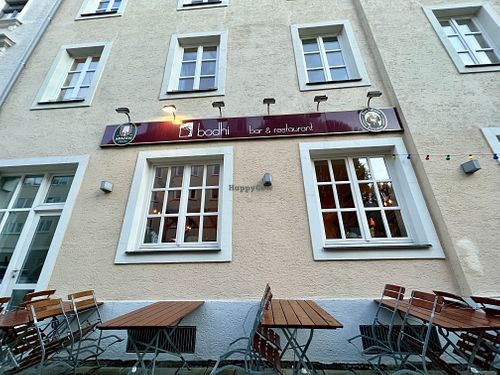 outside  at Bodhi in Munich