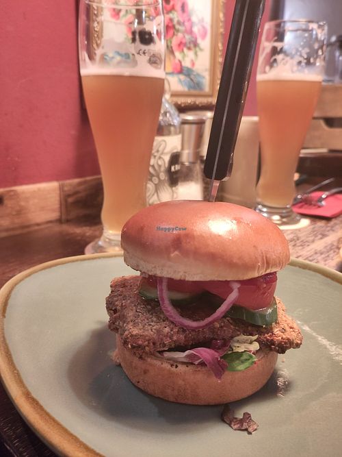 Tempeh Burger at Bodhi in Munich