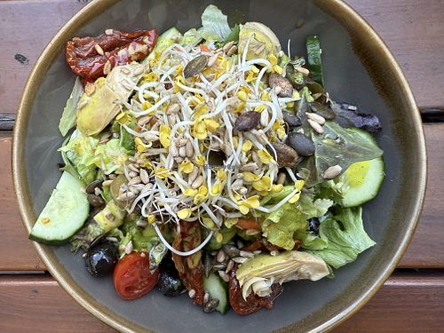 salad  at Bodhi in Munich