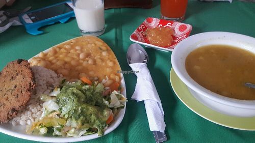 Menú completo  at La Casona Vegetariana in Cali