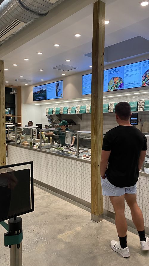 Inside  at sweetgreen in St Petersburg