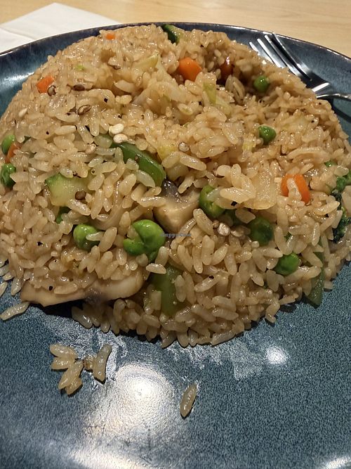Fried Ricer without the egg  at Bamboo Sushi And Asian Bistro in Boise