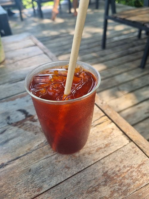 Thai tea no milk at Altitude79 in Koh Chang