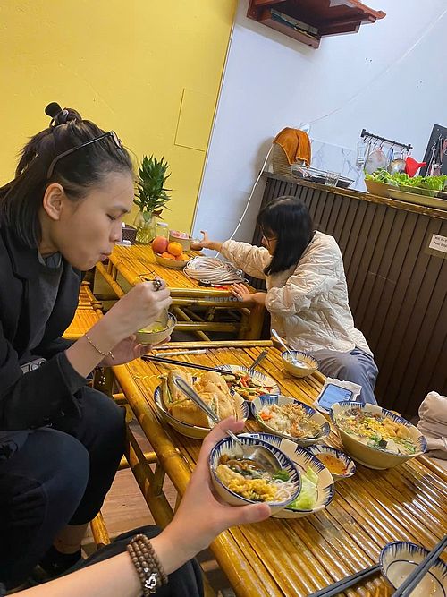 Yummy yummy at Chay Hy Di in Hanoi