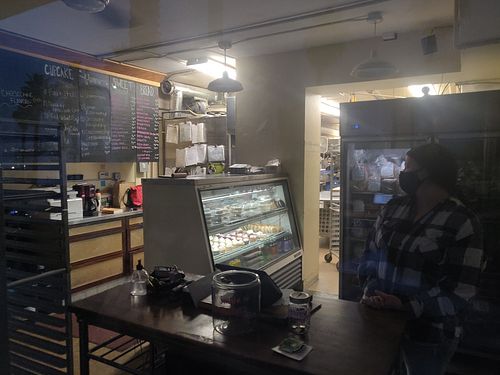 Inside at Rising Hearts Bakery in Culver City