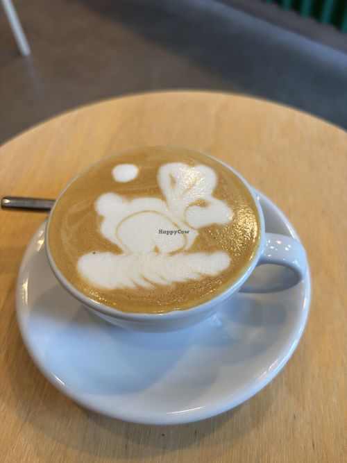 Oat Flatwhite  at Intermission Coffee  in North West London