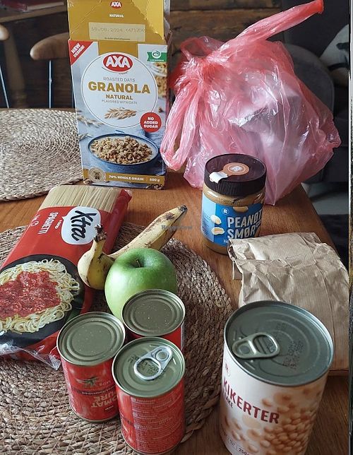 Vegan options at Coop in Reine