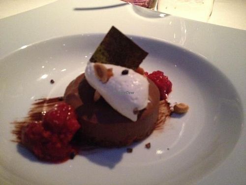 chocolate dessert at Wynn Encore Hotel - Botero in Las Vegas