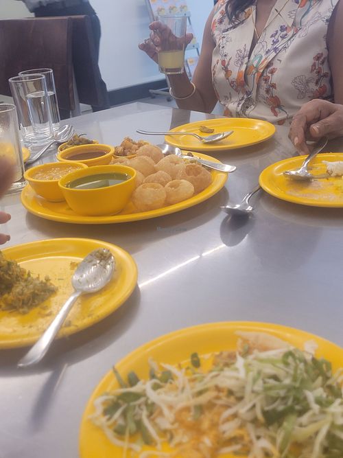 Pani puri at Swati Snacks - Nariman Point in Mumbai