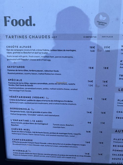   at Café Tartine in Chamonix-mont-blanc