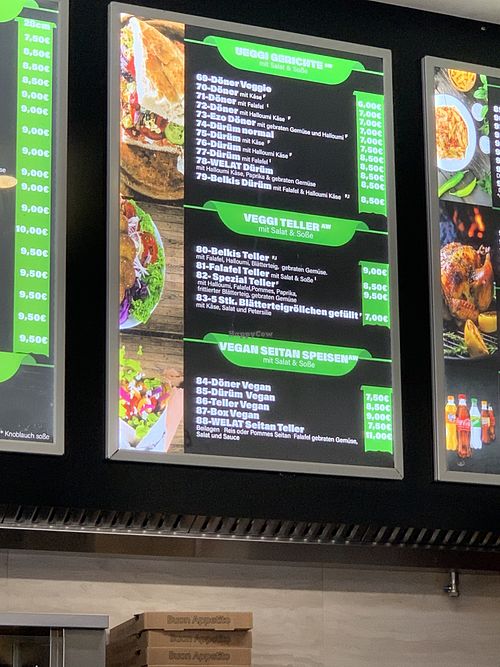 Menü  at Welat Döner  in Dresden