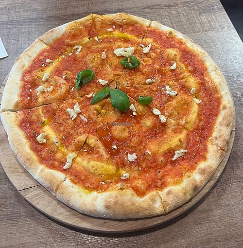 Pizza Marinara  at Pizza Art  in Hradec Kralove