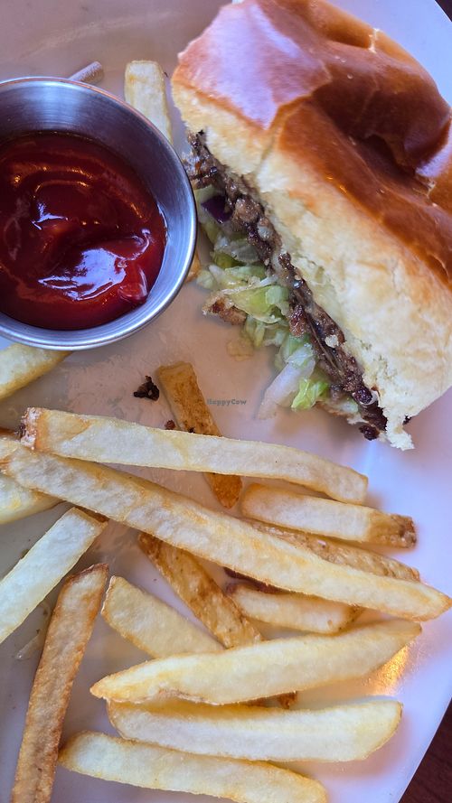 Impossible Burger option on all Burger choices at Ruby Tuesday in Milledgeville