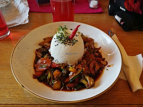 Wok vegan at Kogelalm in Wagrain