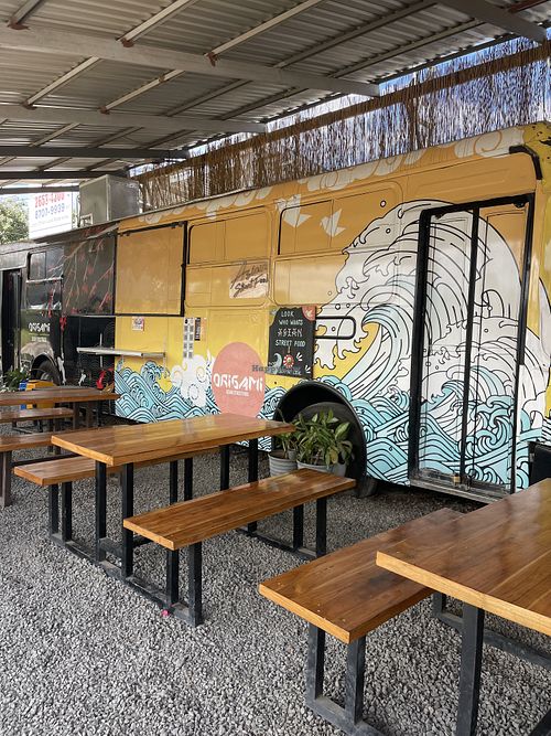   at Origami Street Food in Huacas