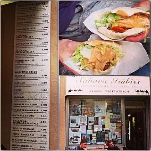 delicious falafel at Sahara Imbiss - Wildenbruchstr in Berlin