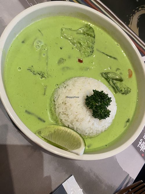 Flavour was okay but really lacking vegetables! Could have added some more    at vzen vegetarian in Hsinchu