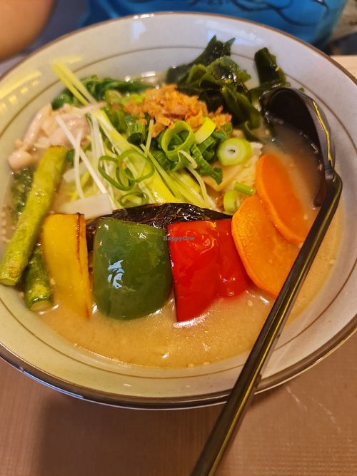 Ramen de miso at Megami Ramen in Sabadell