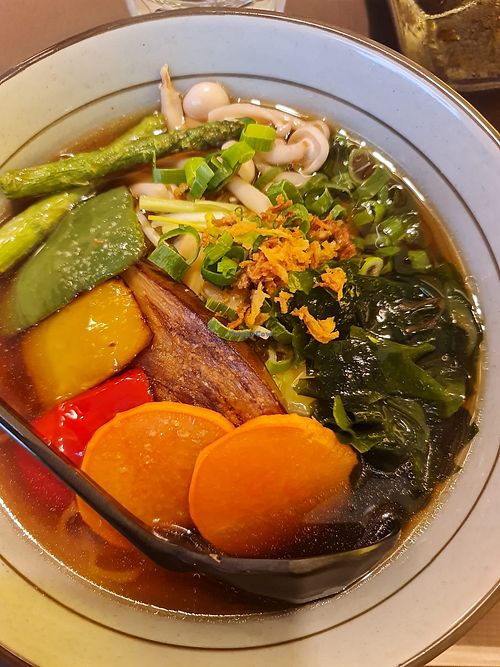 Ramen de shoyu at Megami Ramen in Sabadell