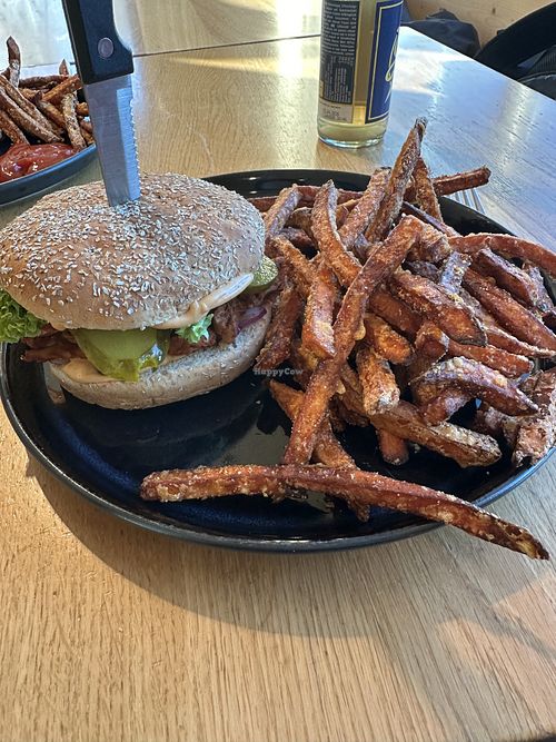 Wellness-Burger  at Biblau in Laax