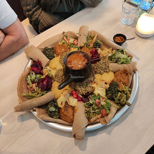 Vegan Beye Aynetu for 4 + Shiro Wot at Soliana - Fusion Home Cooking in Cologne