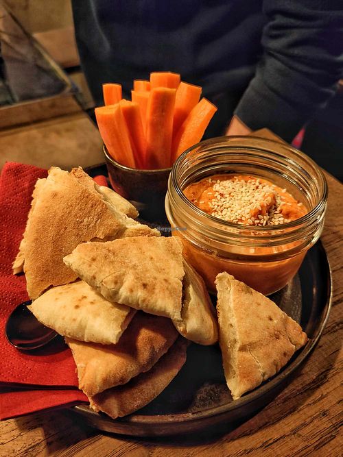 (Paprika)Hummus Dip at ZET'A in Halle