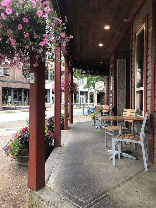   at Wendel's Bookstore and Cafe in Fort Langley