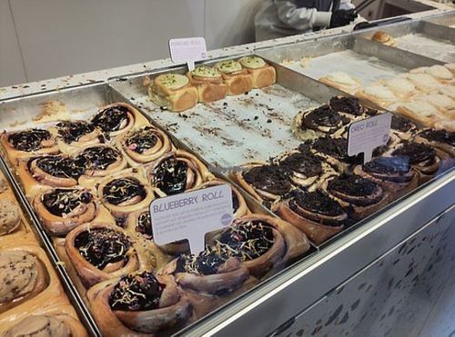 Vegan rolls at Cinnamood  in Augsburg