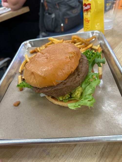 100% vegan impossible burgerr  at FLL - The Market by Food & Wine - Fl. 2 in Fort Lauderdale