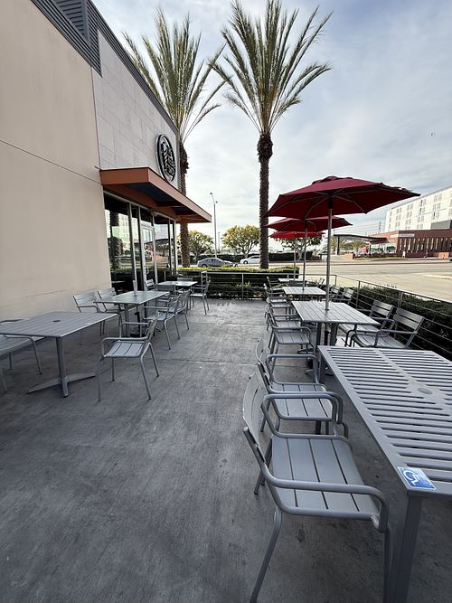 Outdoor Seating   at The Kebab Shop in El Segundo