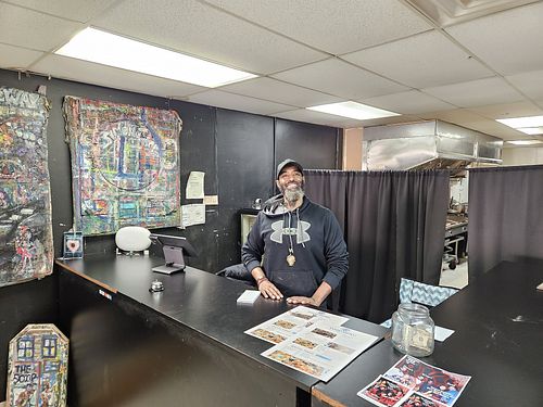 Dion Alston the owner is awesome!!! at Akhi Alkaline - Maybe closed in Dover