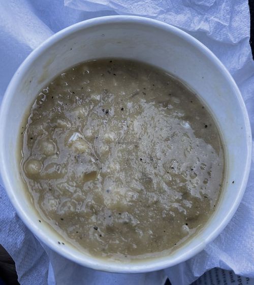 Gravy for the biscuit was delicious !  at Handlebar in Chicago