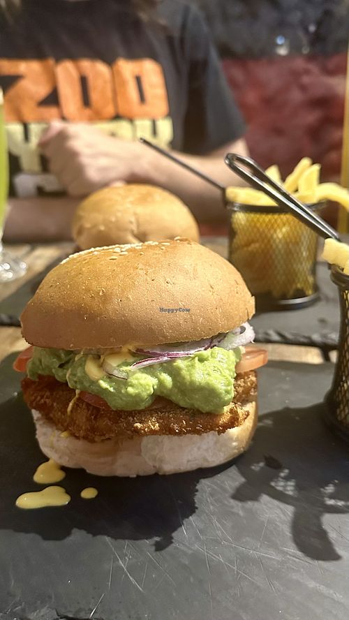 Hamburguesa de pastelera   at La Fuente Reina in La Reina