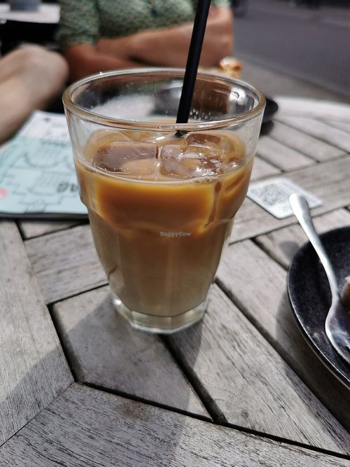 Iced latte at Anne&Max - Domstraat in Utrecht